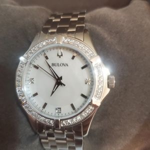 Bulova Women's Silver Tone Watch
